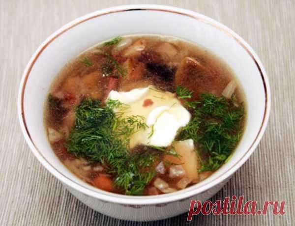 Как варить грибной суп из свежих грибов, вкусный рецепт грибного супа