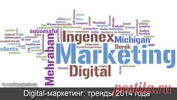 Digital-маркетинг: тренды 2014 года / Сферический бизнес