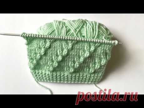 Easy pretty knitting design 💚for sweaters 💚