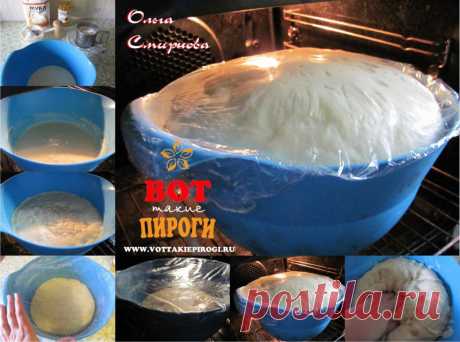 Как я ставлю дрожжевое тесто на опаре - Простые рецепты Овкусе.ру