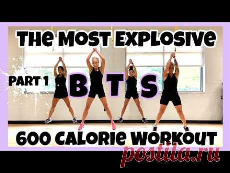 Part 1 | The Most Explosive BTS 600 Calorie Cardio Workout
