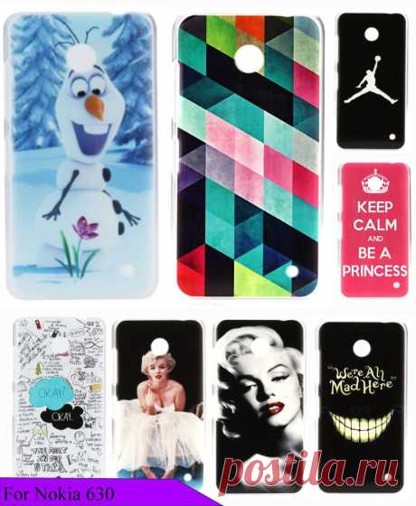 phone cover iphone Picture - More Detailed Picture about New Arrival Cute Cartoon Snowman White Sides Beauty Painting Style Hard Plastic Phone Case Cover for Nokia Lumia 630 635 Picture in Phone Bags &amp; Cases from ShoppingBar | Aliexpress.com | Alibaba Group