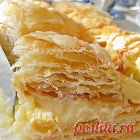 Торт «Наполеон» с апельсиновым кремом, пошаговый рецепт с фотографиями – выпечка и десерты