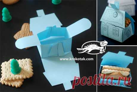 A house-box for small sweets and gifts | krokotak