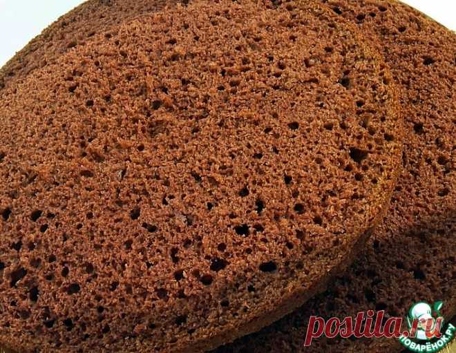 Шоколадный бисквит на кефире – кулинарный рецепт