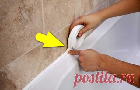 5 быстрых способов, как заделать зазор между стенкой и ванной, чтобы не заливать пол и соседей — Мой дом