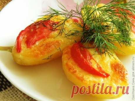 Картофель под чесночным маслом / Рецепты с фото