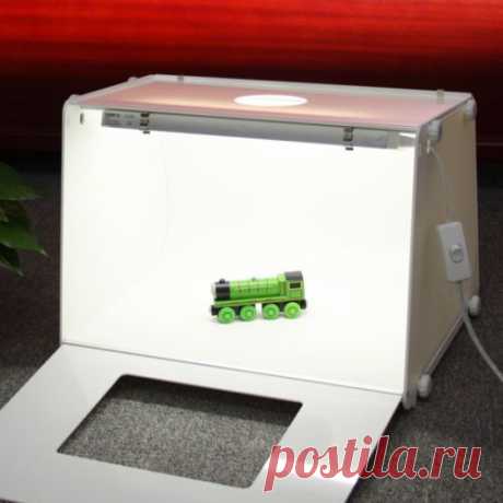 Sanoto 16&quot;x12&quot; Portable Mini Kit Photo Photography Studio Light Box Softbox MK40 | eBay