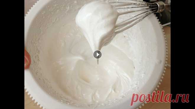 Белковый Крем Для Торта (Пошаговый Рецепт) | Whipped Frosting Recipe Вкусный и легкий крем. Подходит для украшения тортов и всяких сладостей. Его еще называют 