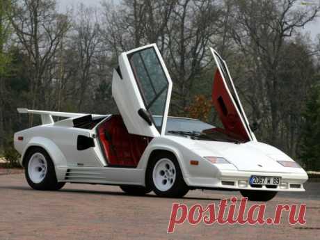 Спорткар Lamborghini Countach (7 фото) | Чёрт побери