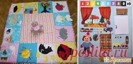 развивающий коврик для детей от 0 до 3 лет своими руками мастер класс: 5 тыс изображений найдено в Яндекс.Картинках