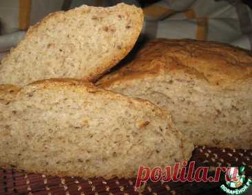 Круглый домашний хлеб – кулинарный рецепт