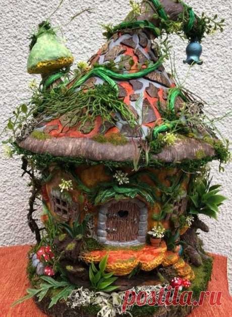 DIY Fairy House Ideas | Pumpkin fairy house, Fairy garden crafts, Fairy house diy