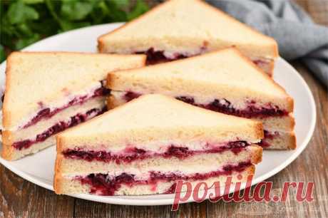 Бутербродные тортики с творогом и замороженными ягодами | Совет Да Еда | Пульс Mail.ru