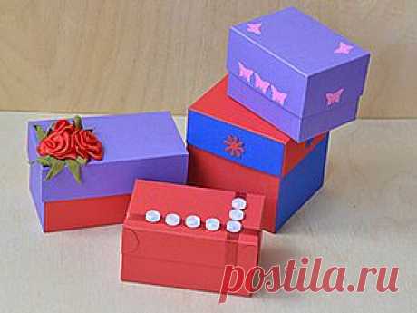 Как сделать коробочку заданного размера - Ярмарка Мастеров - ручная работа, handmade