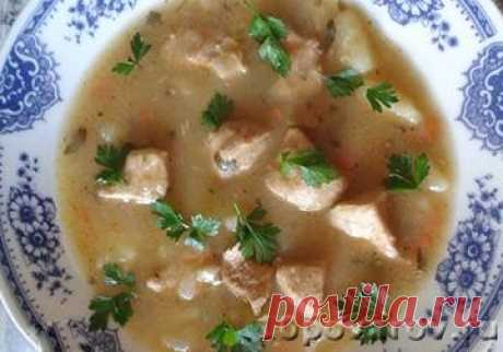 Чорба по-сербски из телятины - рецепт с фото