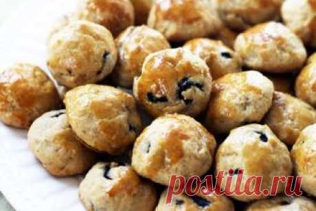Азербайджанская кухня - Булочки с грецким орехом и оливками