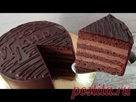 торт ПРАГА ! Классический рецепт! Легендарный торт! Шоколадный торт!