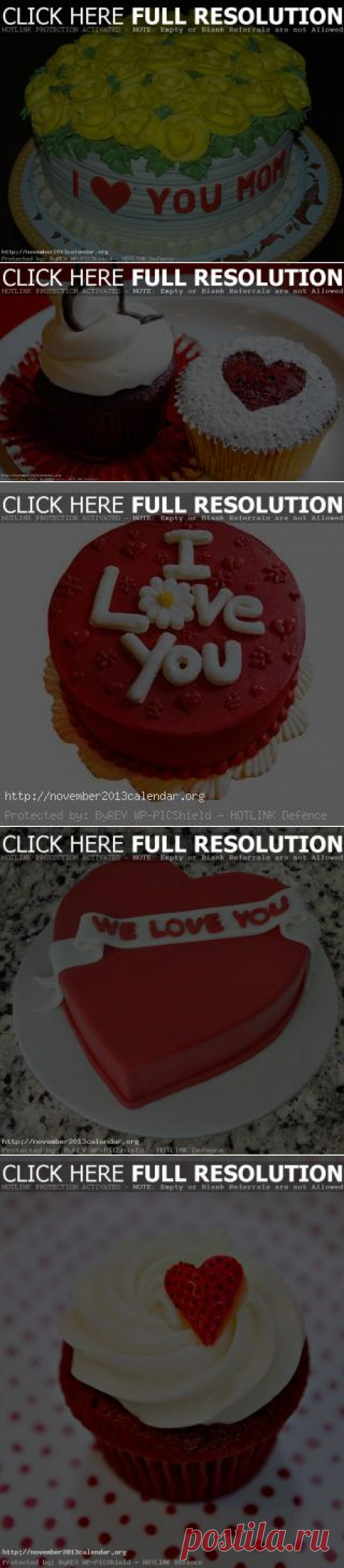Birthday Cake I Love You Romantic with Heart | Download Free Word, Excel, PDF