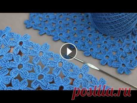 ЦВЕТОЧНЫЙ УЗОР без отрыва нити!!!  ВЯЗАНИЕ КРЮЧКОМ :) SUPER EASY Beautiful Flower Pattern Crochet @Уроки ВЯЗАНИЯ Литке Татьяны @CROCHET step by step Please financial support! PayPal: litke108@gmail.com Privatbank card: 5363 5420 1481 8653 УЗОРЫ крю...