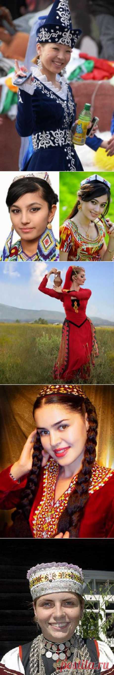 Девушки в национальных костюмах республик бывшего СССР | Мир Фотографии