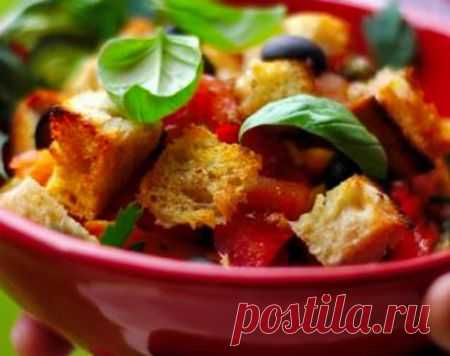 Салат "Panzanella" » Рецептико