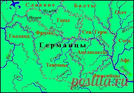 Альтернативная историческая лингвистика - Германские племена в Восточной Европе в эпоху бронзы.