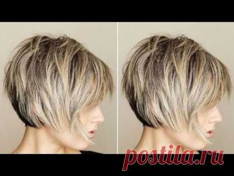 How to: Short layered bob haircut Step by step tutorial for women