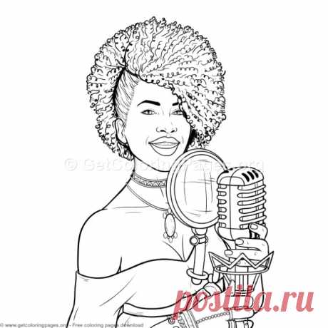5 Pop Art Girl Coloring Pages &amp;#8211; GetColoringPages.org