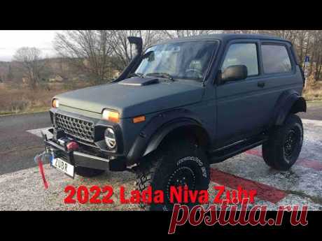 Russian Lada Niva Monster in Zubr tuning will cost more than Ford Bronco - YouTube