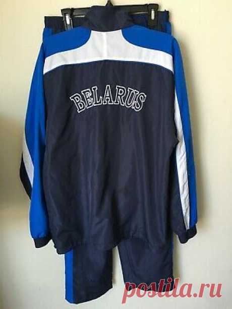 BELARUS SPORT JACKET PANTS OLYMPIC Games Uniform ZIPPED MEN 50 LARGE L   | eBay BELARUS SPORT ZIPPED JACKET AND PANTS. SIZE L (50).