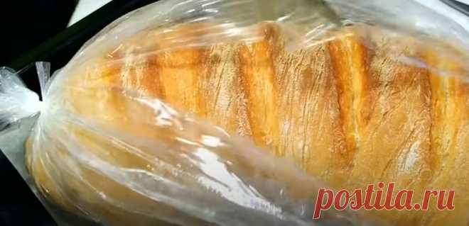 Больше не хожу за хлебом, пеку хлеб в рукаве: получается пышный, с хрустящей корочкой без возни и формочек (делюсь рецептом) | Вязание и Рукоделие | Яндекс Дзен