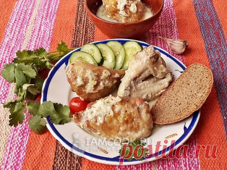 Шкмерули — рецепт с фото и видео + отзывы. Как приготовить курицу Шкмерули по-грузински в молочно-чесночной подливе?
