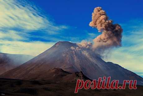 извержение вулкана этна