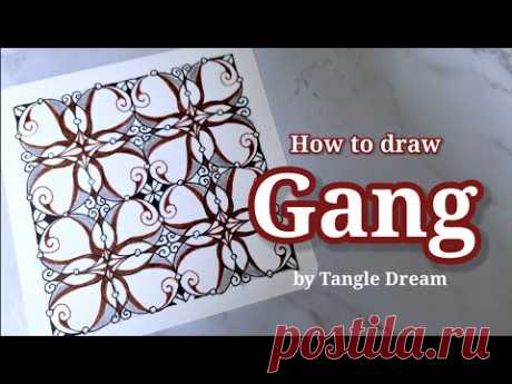 How to draw 'Gang' by Tangle dream