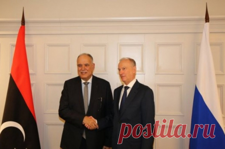Патрушев обсудил с коллегой из Ливии взаимодействие в сфере безопасности. Секретарь Совбеза РФ встретился с Ибрагимом Бушнафом в Москве.