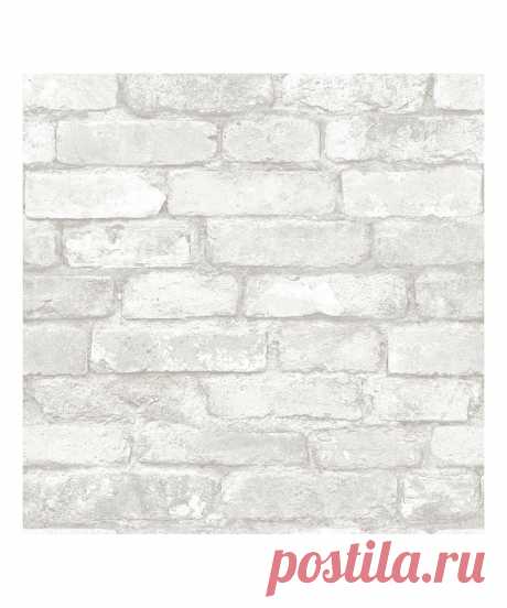 Brewster Home Fashions Gray &amp; White Brick Peel &amp; Stick Wallpaper | zulily