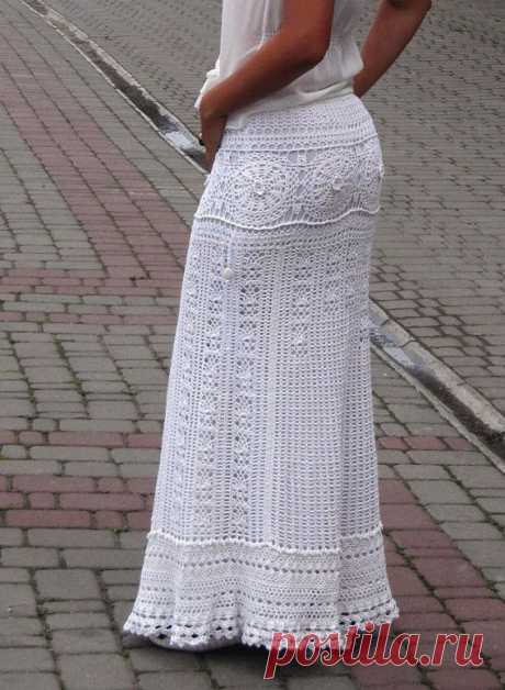White maxi skirt wedding skirt bohemian skirt white long skirt crochet skirt cotton skirt boho dress wedding lace skirt crochet dress bridal White maxi skirt wedding skirt bohemian skirt white long skirt crochet skirt cotton skirt boho dress wedding lace skirt crochet dress bridal  With petticoat. The waistband is elastic.  &gt;Color: white or your choice (please, contact with me)  &gt;Material: 100% cotton  &gt;Size:  XS-S hips - 32-35 inches / 82-88 cm M hips - 36-38 inches / 90-...