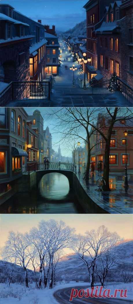 Сумерки художника Евгения Лушпина / Evgeny Lushpin...