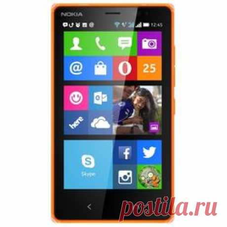 Nokia X2 Dual sim (оранжевый) ::: купить - Казань - по Убойной Цене + обзор и отзывы - Мобильные телефоны - Телефоны и планшеты в Сайдексе - Казань
