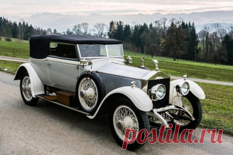 Rolls-Royce Silver Ghost - автомобиль, перекочевавший из императорского гаража к вождю мирового пролетариата