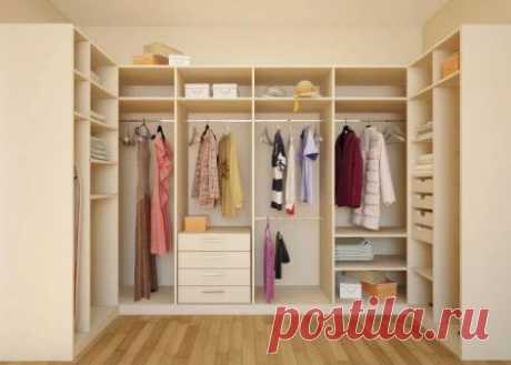 Дизайн гардеробной комнаты, планировка, выбор материала для монтажа своими руками. Как сделать отдельную гардеробную комнату в квартире или из кладовки, наполнение.