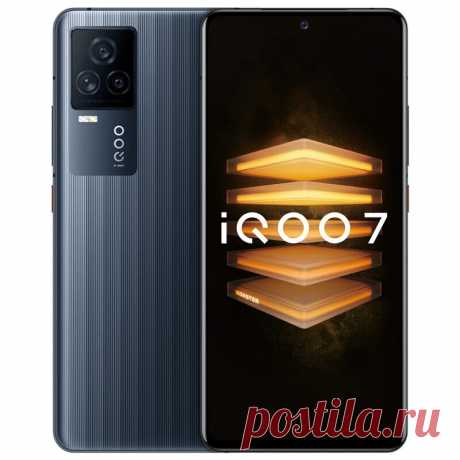Newest original vivo iqoo 7 5g cn version 12gb 256gb snapdragon 888 6.62 inch fhd+ amoled 120hz refresh rate nfc 120w dash charging android 11 48mp triple rear camera smartphone Sale