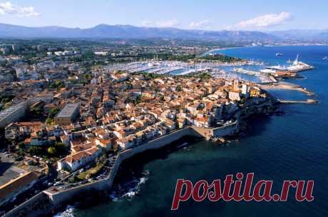Франция:Динамичный приморский город Средиземноморья - Антиб!