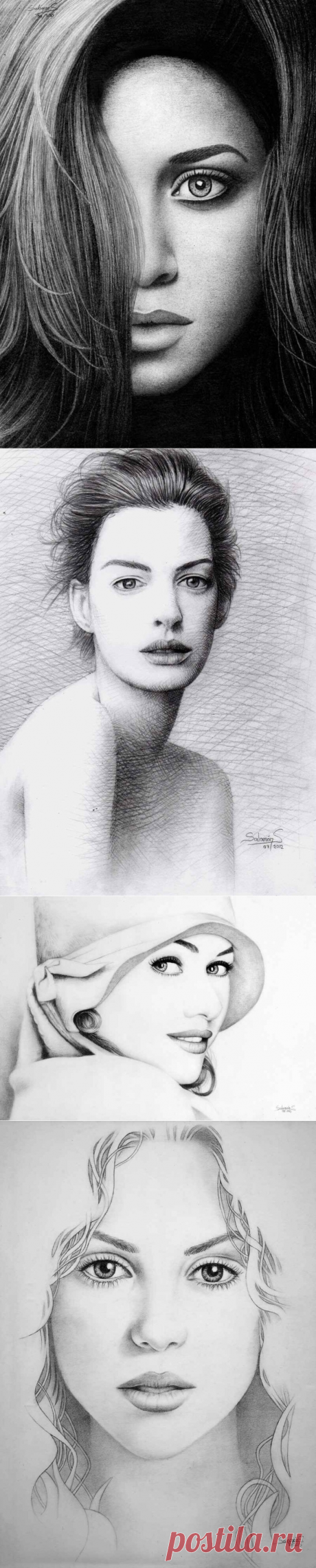 Портреты карандашом. Salomon Sarmiento