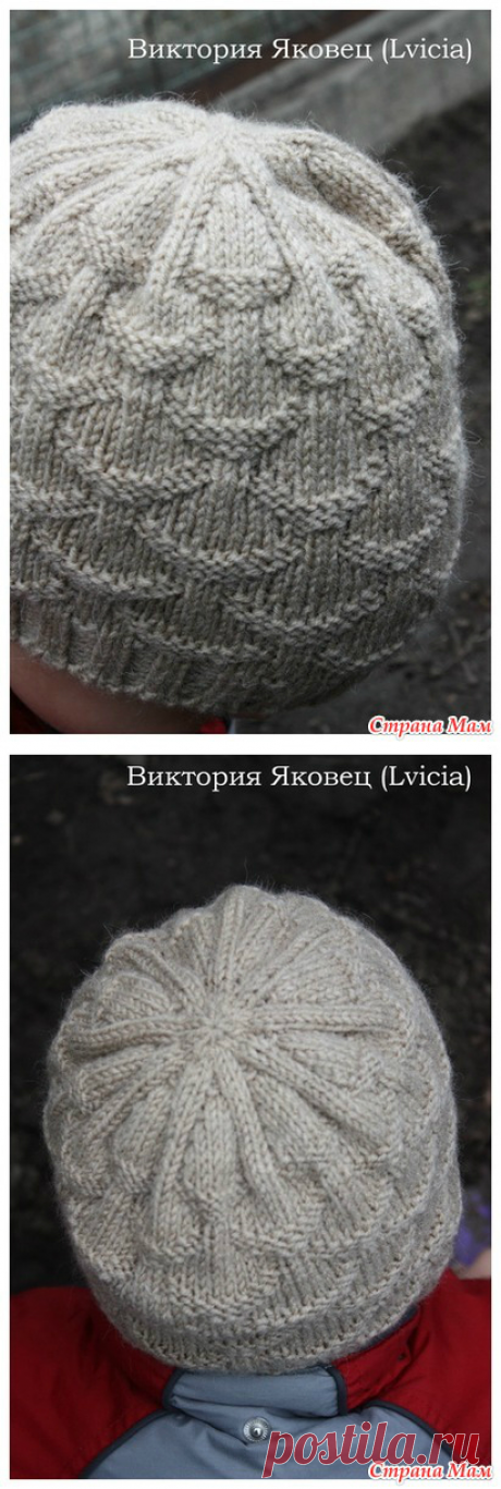 ШАПОЧКА "РАКУШКИ" (SHELLS HAT) АВТОР: ВИКТОРИЯ ЯКОВЕЦ (LVICIA)