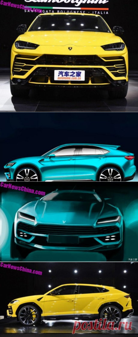 Китайский клон Lamborghini Urus за 975 тысяч рублей