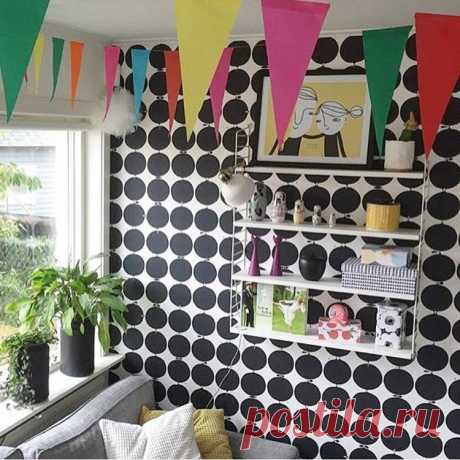 Niş Duvar Kağıtları в Instagram: «Renkli, Mutlu Pazarlar🌸 İsveç-Borastapeter #duvarkagidi #wallpaper #design #instagood #decoration #interiordesign #borastapeter #wallcoverings»
