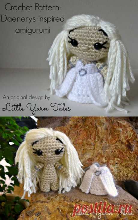 Crochet Pattern: Daenerys-inspired Amigurumi |