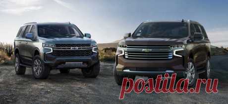 Внедорожники Chevrolet Tahoe и Chevrolet Suburban 2021 характеристики
